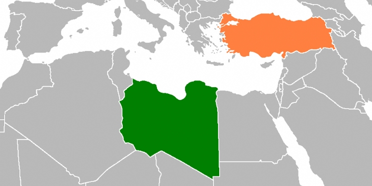 العلاقات التركية الليبية